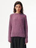 2AM POETRY Fine-Knit Funnel-Neck Pullover