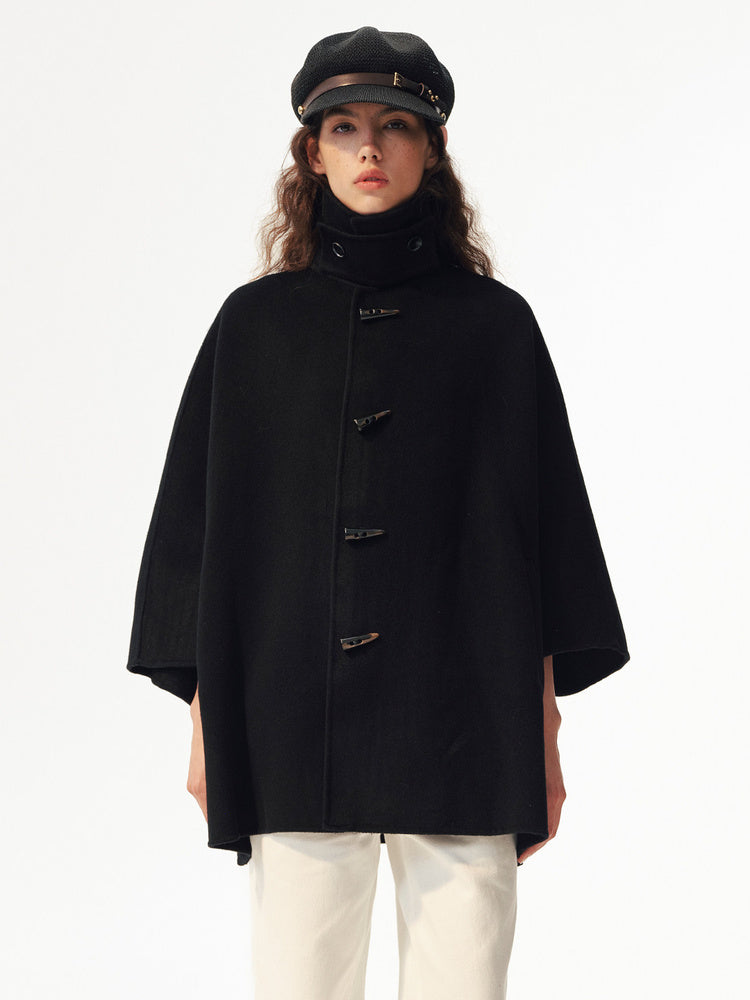 2AM POETRY Oversized Cape Jacket