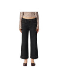 2AM POETRY Leopard Print Mesh Long-Sleeve Top