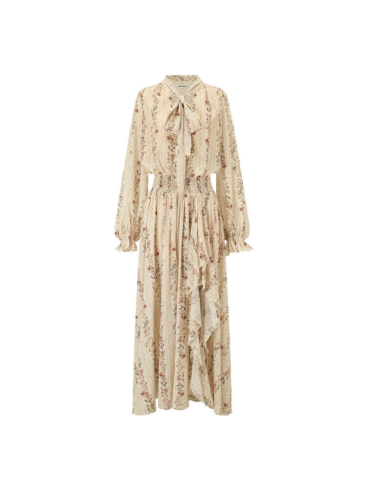SHROENRO Bohemian Floral Maxi Dress