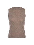 2AM POETRY Textured Sleeveless Knit Tank