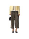 2AM POETRY Relaxed Curved-Leg Trousers