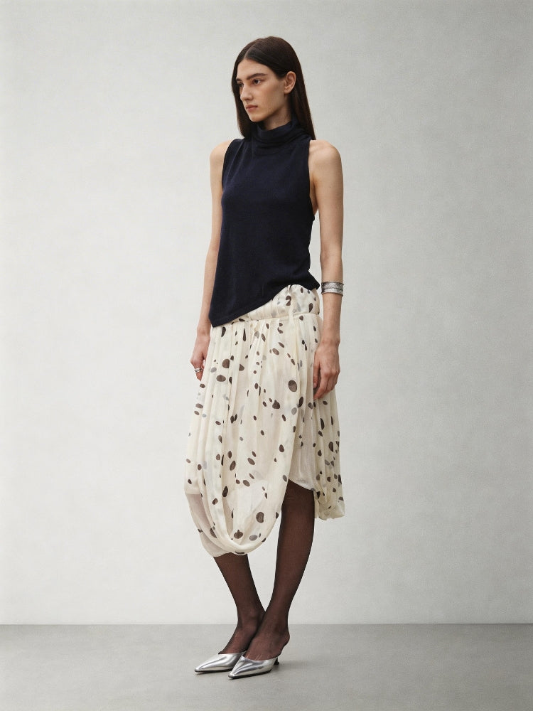 MEDIUM WELL Pleated Bubble Skirt