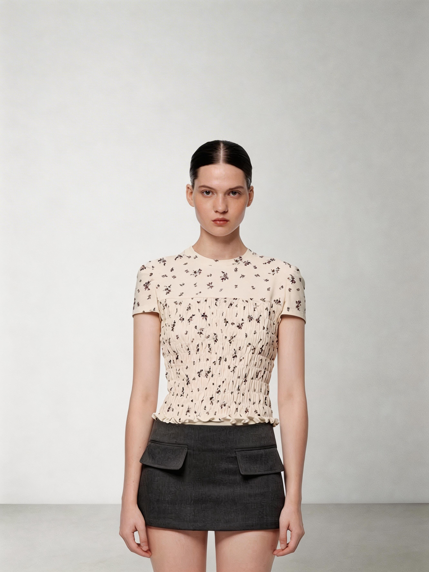 SHROENRO New Arrival: Women's Short-Sleeve Fashionable and Versatile Letter-Embroidered T-Shirt