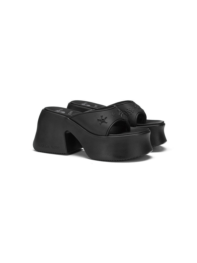 Original Design Peruru Capsule Series Platform Lifted Flare Heels