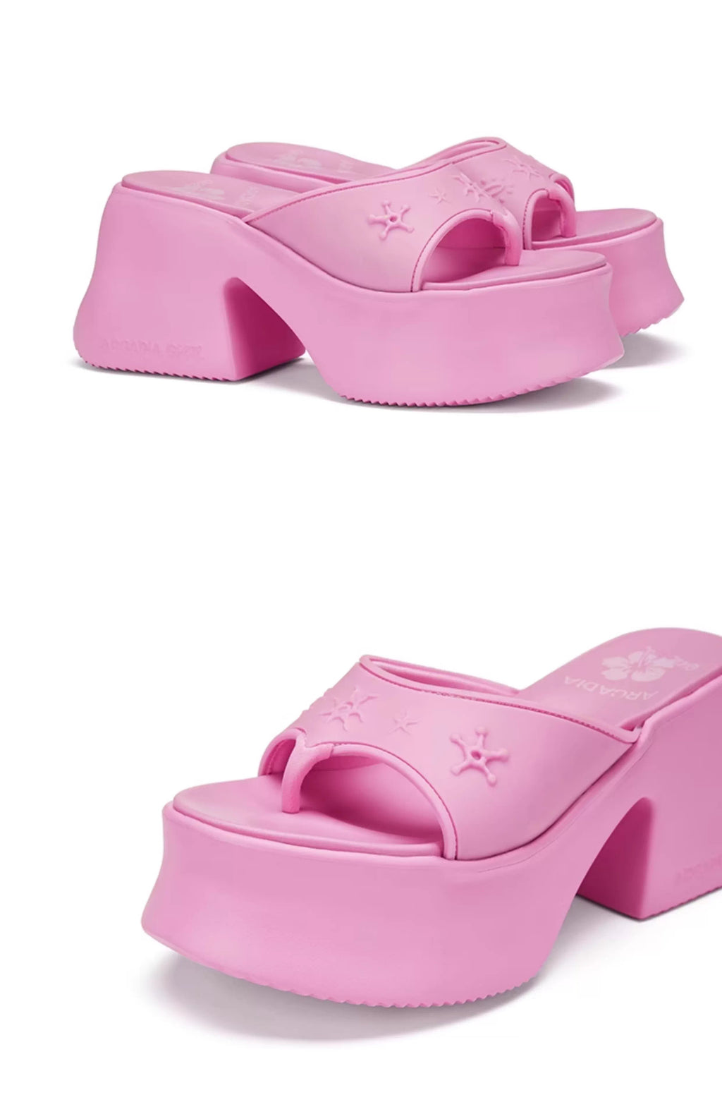Original Design Peruru Capsule Series Platform Lifted Flare Heels
