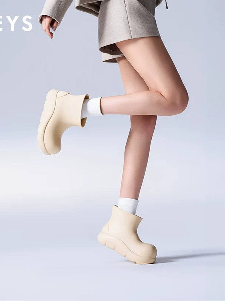 BEYS Waterproof Thick-Sole Ankle Boots — main 02