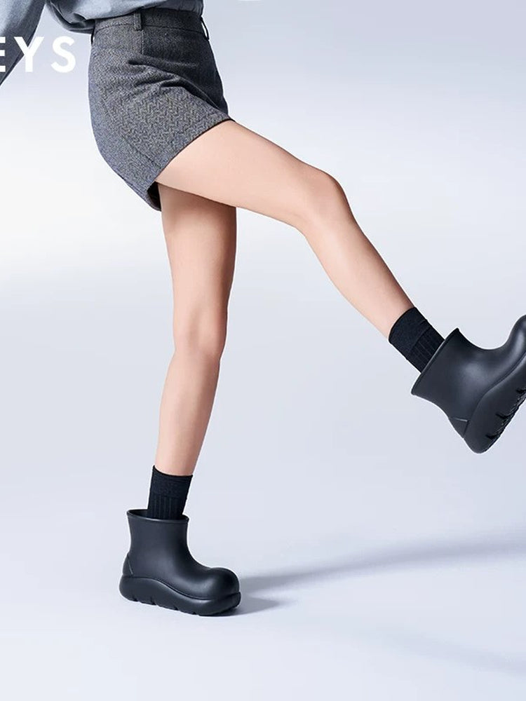 BEYS Waterproof Thick-Sole Ankle Boots — main 03