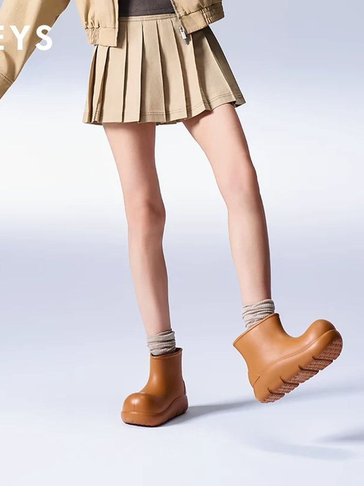 BEYS Waterproof Thick-Sole Ankle Boots — main 04