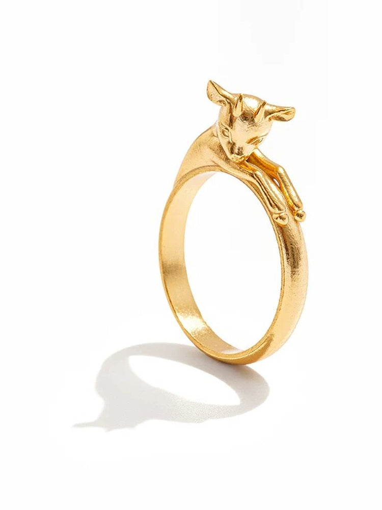 TOKOKKINO Gold Animal Ring