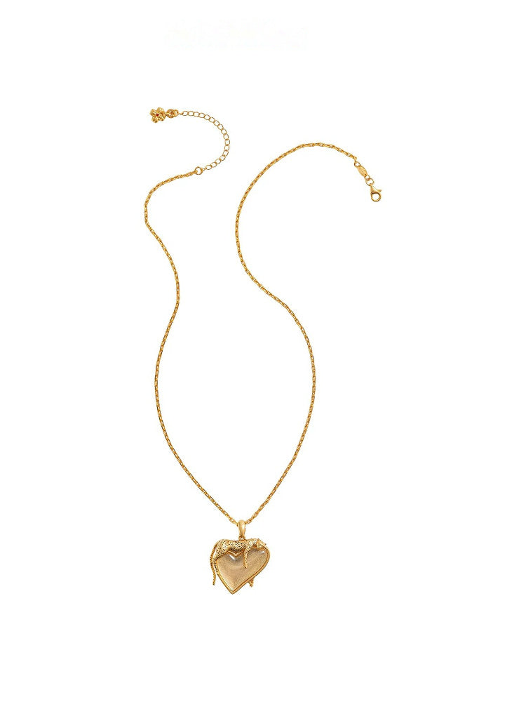 TOKOKKINO Gold Heart Pendant Necklace