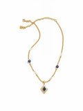 TOKOKKINO Night Gleam Lapis Lazuli Pendant Necklace