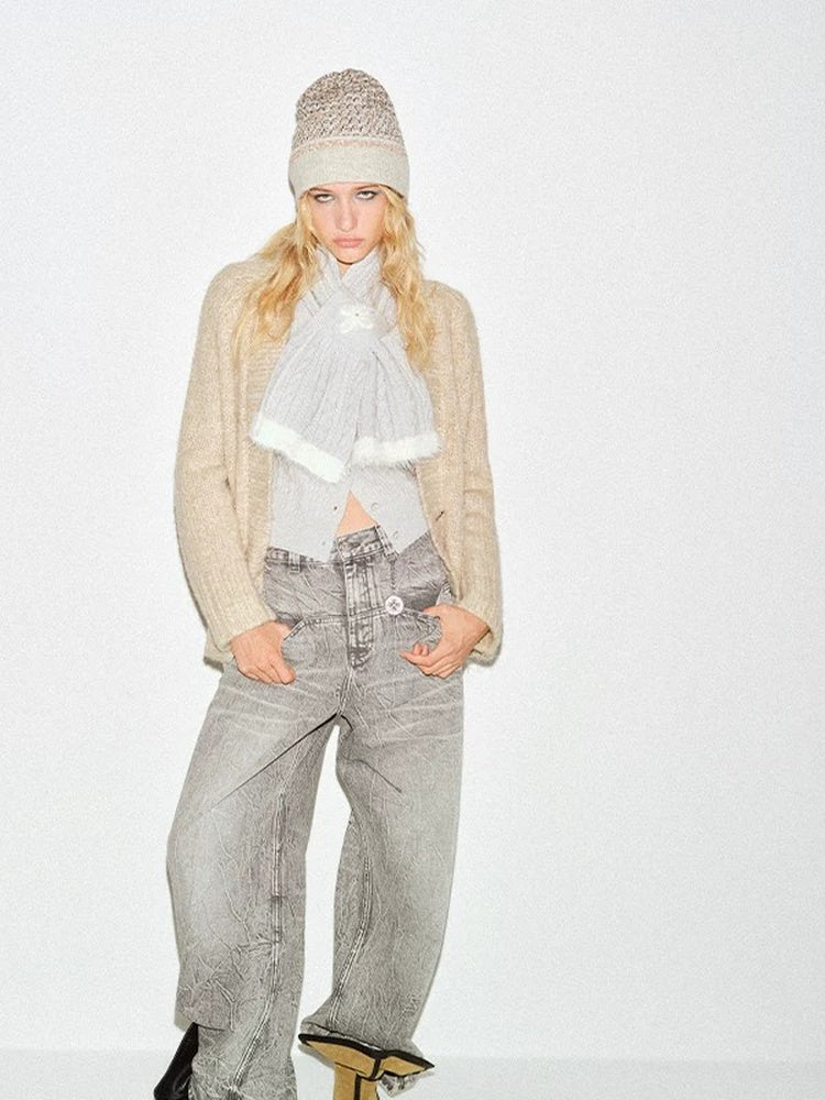 TOKOKKINO Slow Warmth Chunky Knit Cardigan