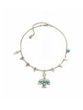 TOKOKKINO Wilderness Letter Bird Pendant Necklace