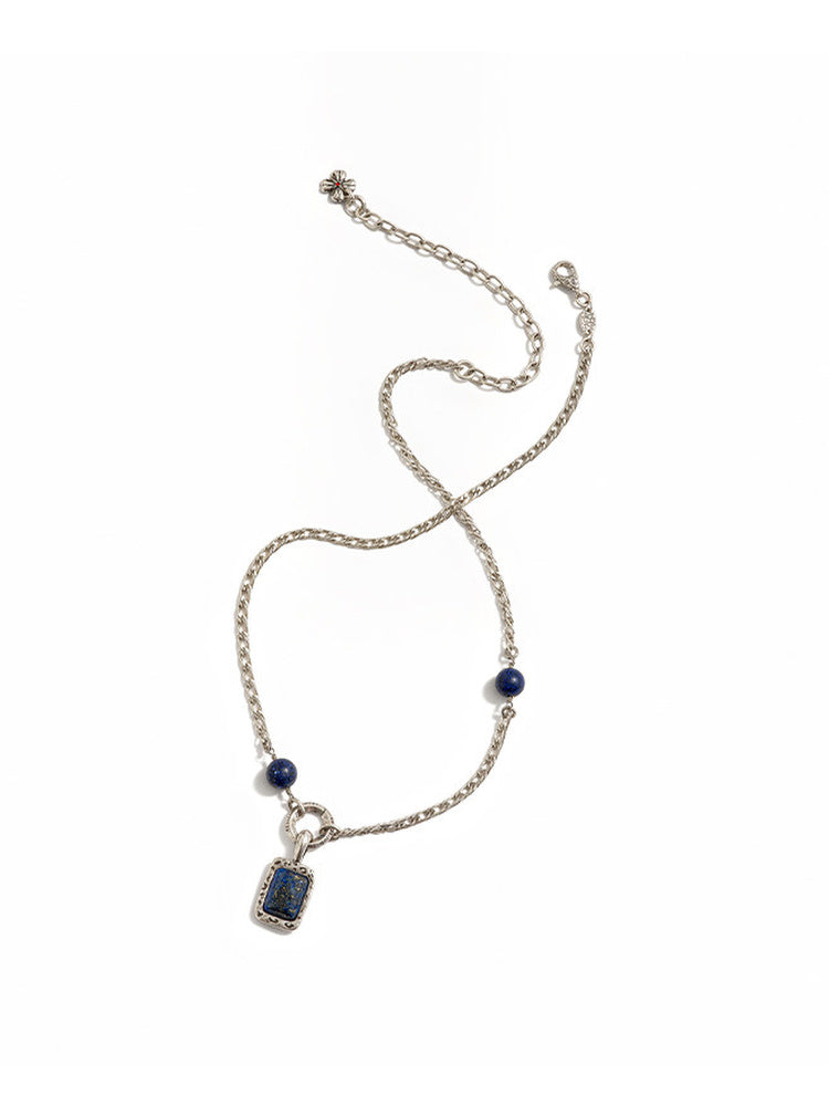 TOKOKKINO Blueberry Night Crystal Pendant Necklace