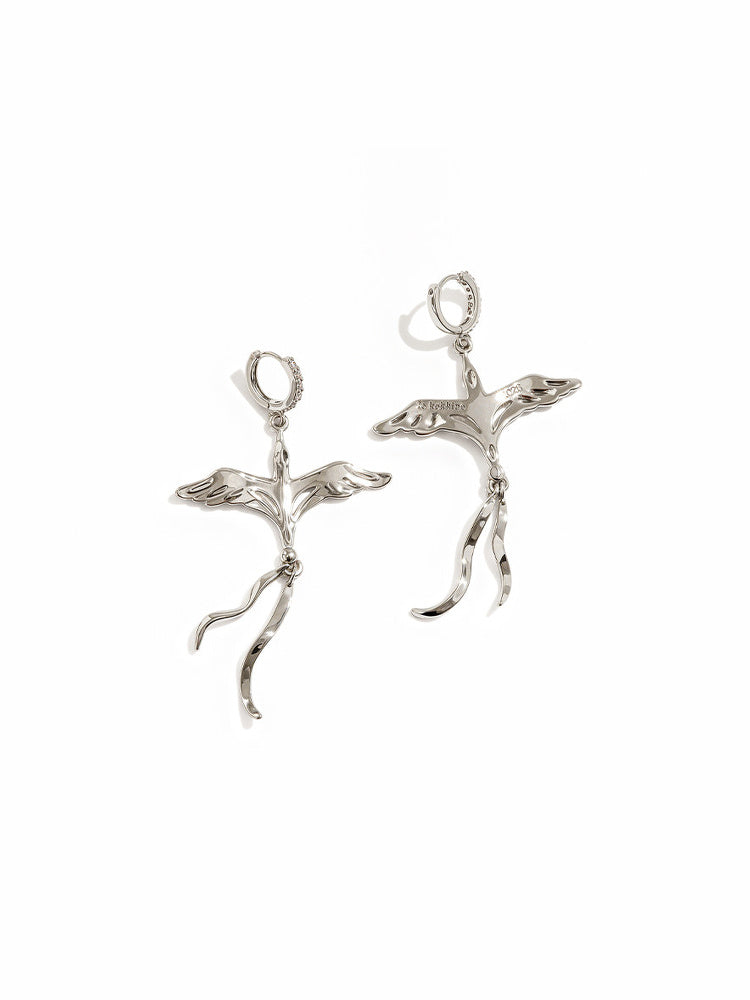 TOKOKKINO Flightless Wings Necklace and Earrings Separates