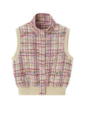TOKOKKINO Picnic Keepsake Pink Check Vest