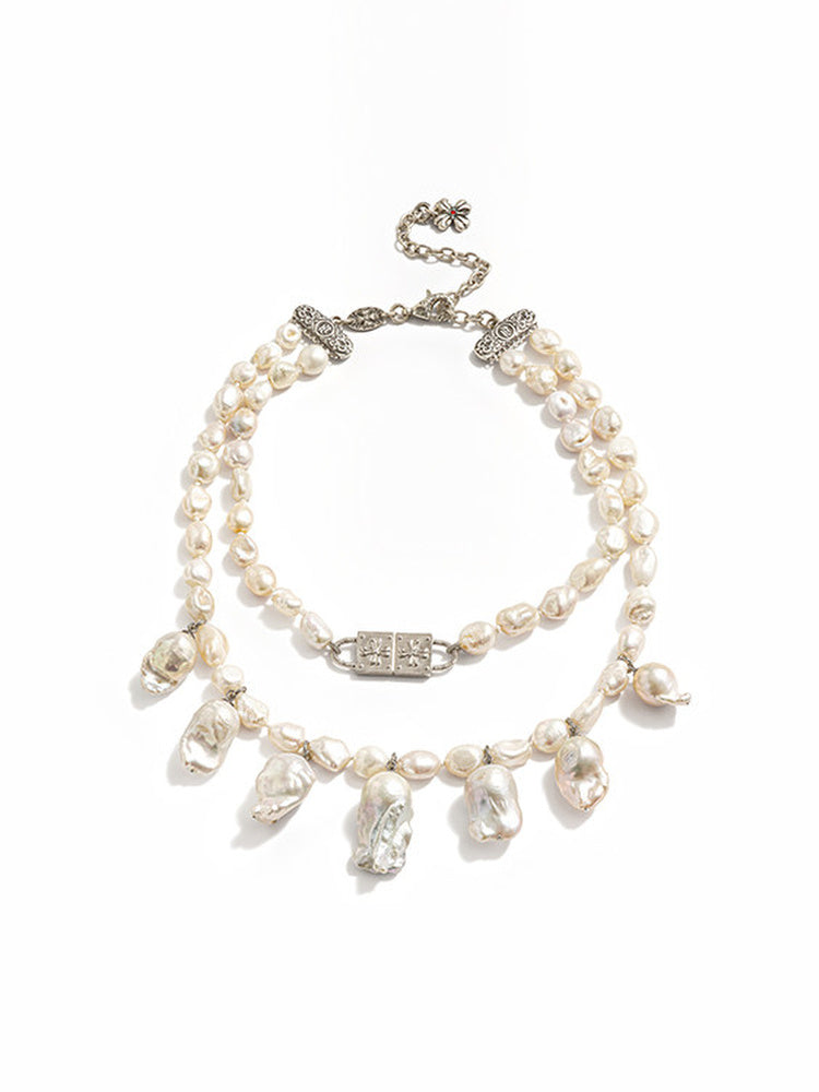 TOKOKKINO Pearl Chain Bracelet