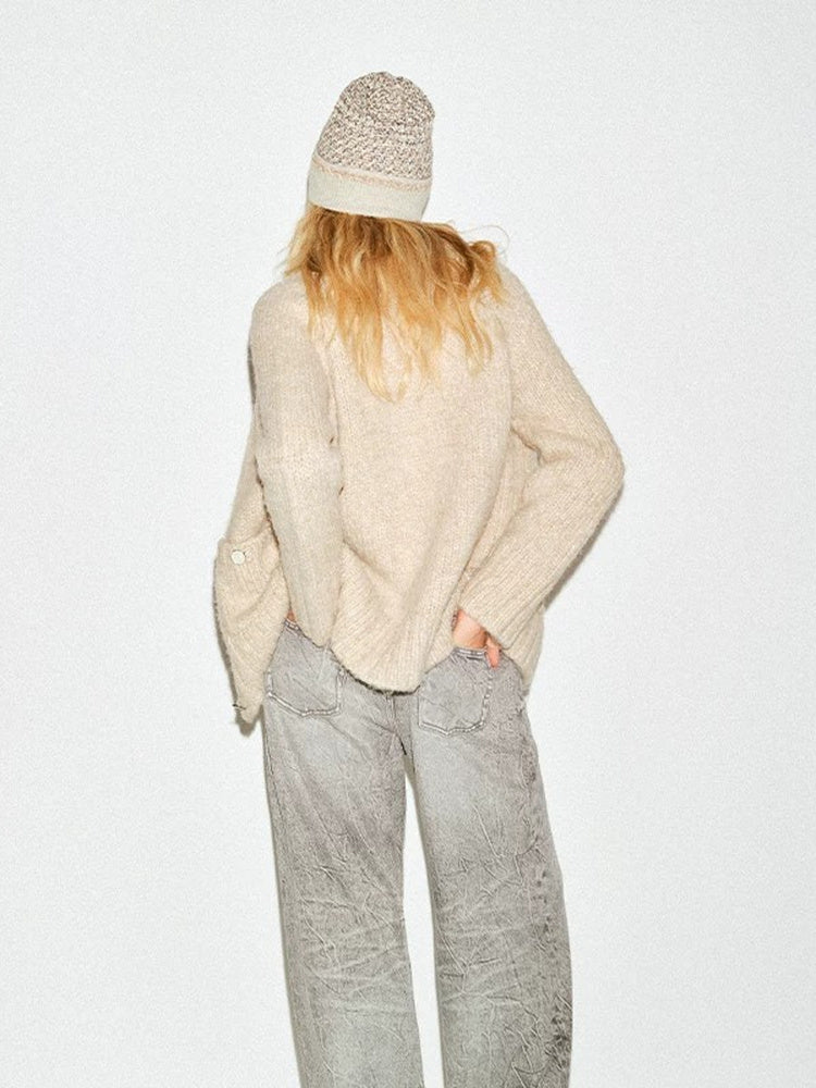 TOKOKKINO Slow Warmth Chunky Knit Cardigan