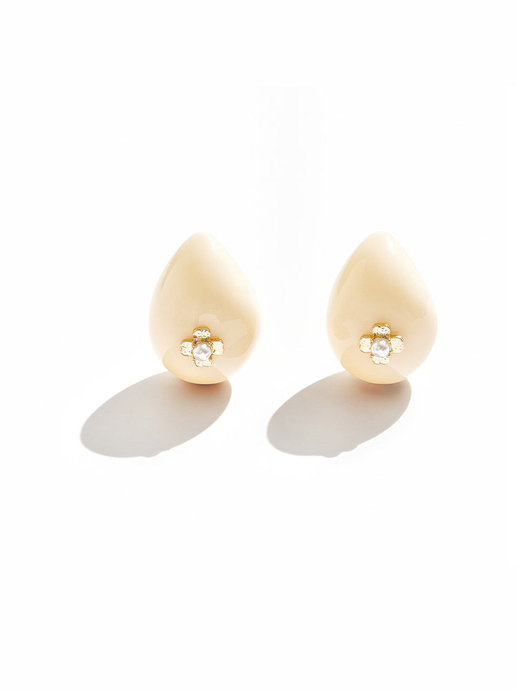 TOKOKKINO Amber Stud Earrings