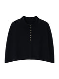 TOKOKKINO Duet Knit Cape and Culottes Separates