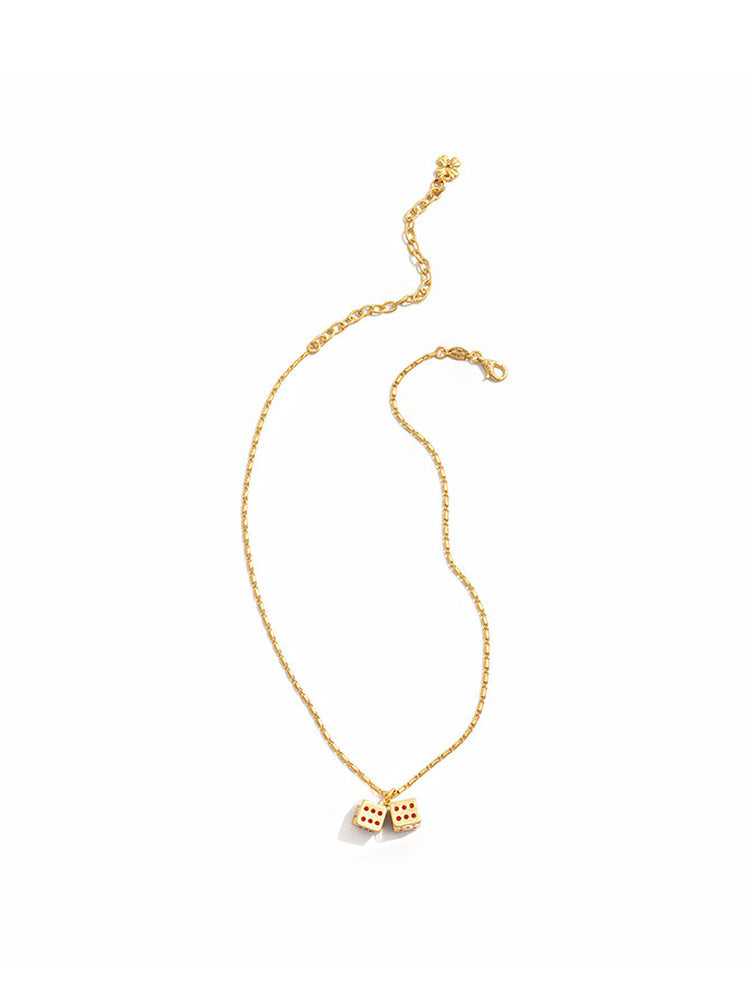 TOKOKKINO Small Gold Pendant Necklace
