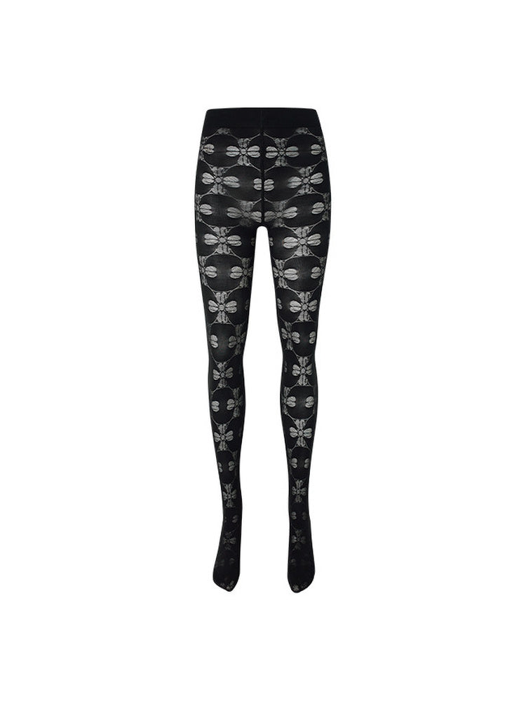 TOKOKKINO Floral Pattern Tights
