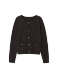 TOKOKKINO Warm Monologue Knit Cardigan and Skirt Separates