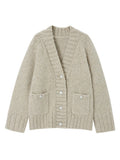 TOKOKKINO Slow Warmth Chunky Knit Cardigan